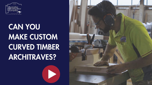Can you make custom Curved Timber Architraves?