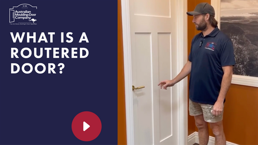 What is a Routered door? - Australian Moulding Doors