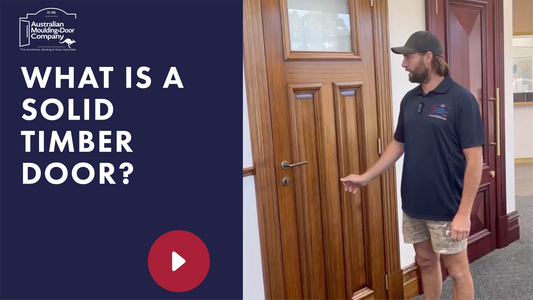 What is a Solid Timber Door? - Australian Moulding Doors